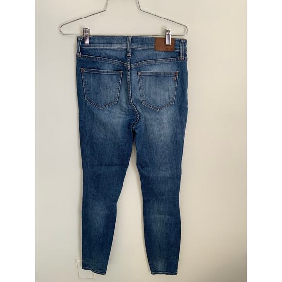 Madewell High‎ Riser Skinny distressed jeans size 27 - Picture 2 of 6